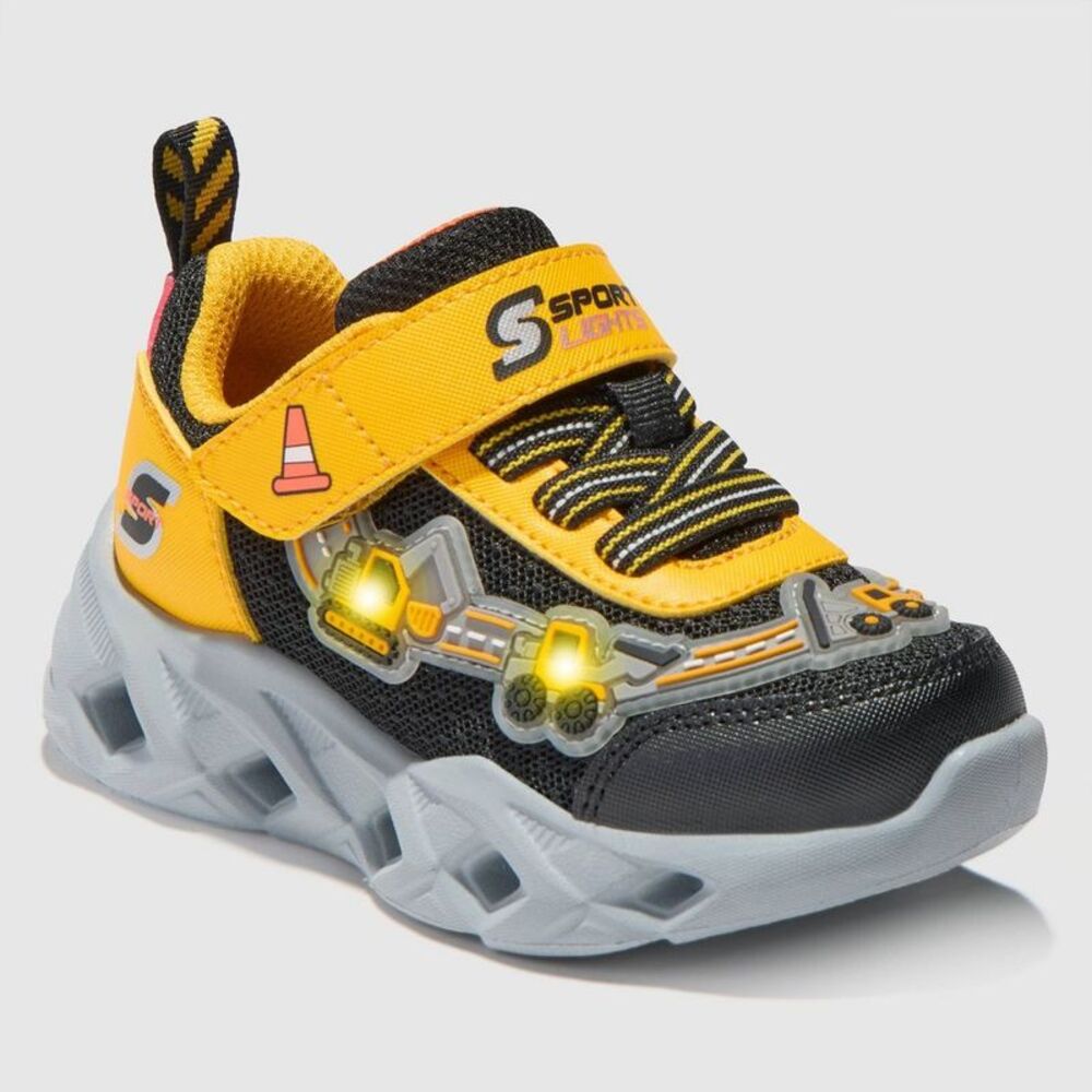 S Sport By Skechers Toddler Antoney Construction Light-Up Shoes - 7T